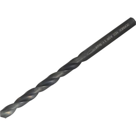 Dormer A100 Hss Jobber Drill Bit 5.10Mm Ol:86Mm Wl:52Mm