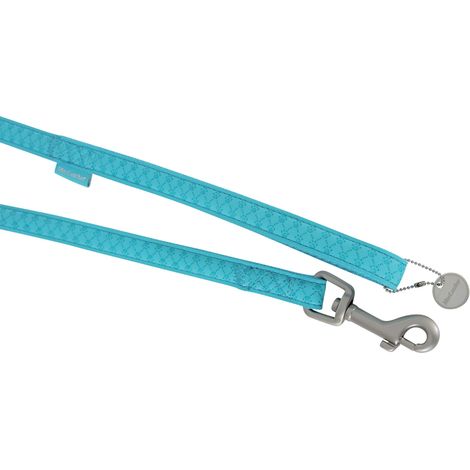Laisse simple Mc Leather Turquoise Taille : T1