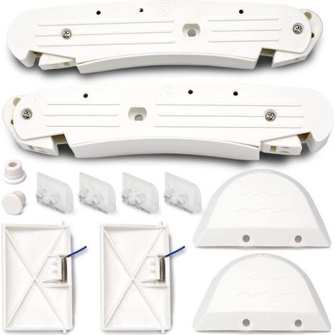 Kit per la pulizia della piscina con occhialini anteriori e posteriori AXV604WHP, patta AXV434WHP, scarpe da nuoto AXV414P, ricambio per pulitore per piscine Hayward, kit di manutenzione combinato -Cr
