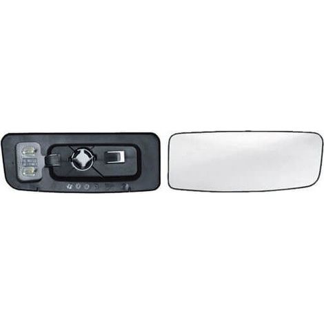 Verre de rétroviseur droit inférieur support rond chauffant Mercedes Sprinter W900 2006-2018
