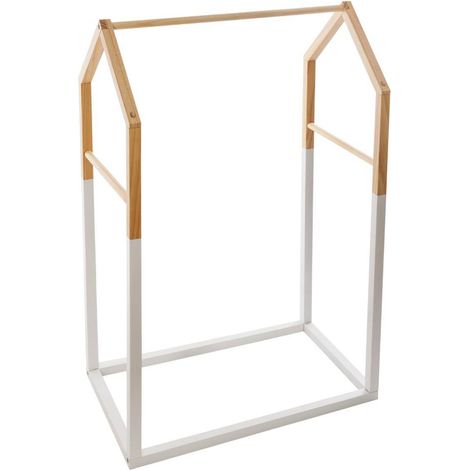 Atmosphera Maison appendiabiti in legno per bambini 3 barre (1/5)