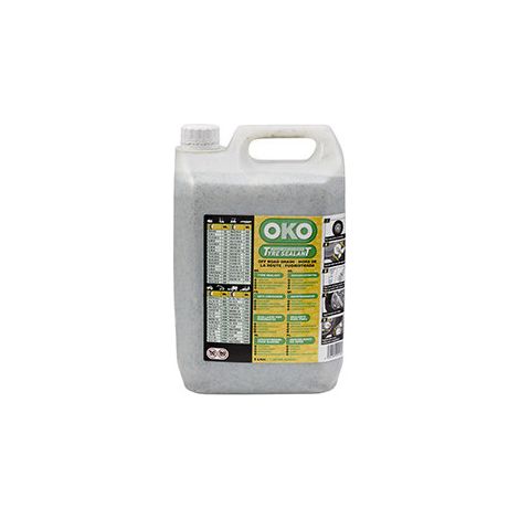 Bidone Antiforatura Preventivo e Curativo Oko Verde - Fuoristrada. 5 Litri. Per Applicazione Non Stradale