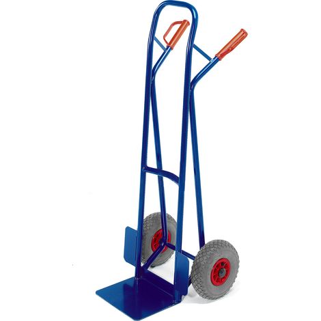 Rollcart Stapelkarre aus Stahlrohr 250kg Tragkraft Luft