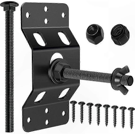 Support mural pour roue de secours, support de fixation pour remorque fermée, rack de rangement de pneu, solution de stockage vertical pour attelage, support robuste pour caravane et van. (1/5)