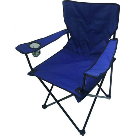 Sedia camping Vigor, Laura pieghevole, blu