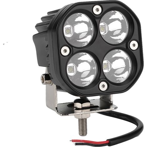 Projecteur LED 40W Carré Universel pour Voiture SUV Feu de Route Extérieur (1/5)