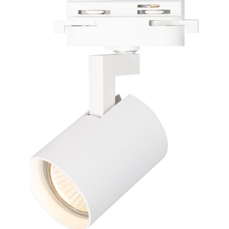 Spot sur rail 1 phase blanc tube 1xGU10 8W VOLF Milagro (1/5)