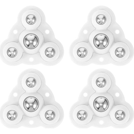 de 4 roulettes pivotantes auto adhésives pour appareils