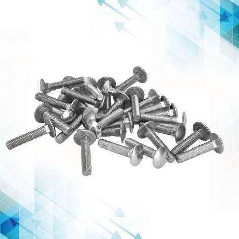 Boulon à tête large M81,25, filetage grossier DIN603, M840 (1/5)