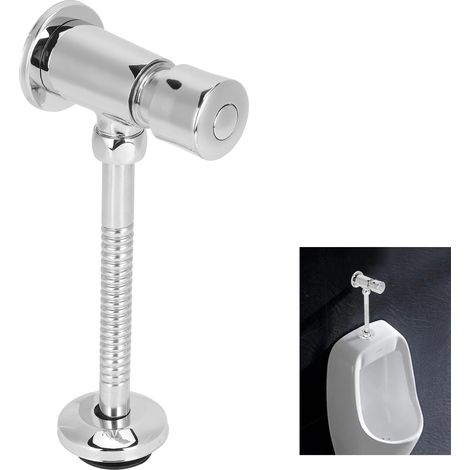 Valve de chasse d'urinoir multifonction à pression manuelle, accessoires de toilette pour la maison (1/5)
