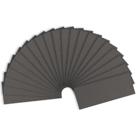 Papier abrasif humide et sec, grain 1200, 9x36 pouces, pour la finition des meubles en bois et le polissage automobile, 21 feuilles (1/5)