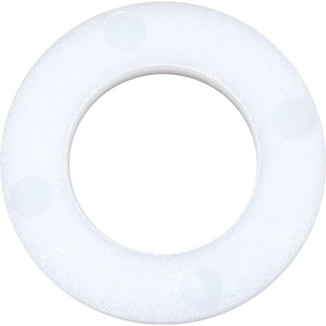 C48564 - Lot de 100 Rondelles plates en polyamide/PA/nylon M8 Ø extérieur 16mm épaisseur 1.7mm - DIN 125