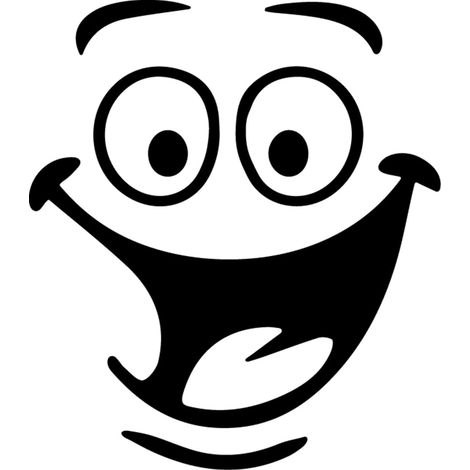 Autocollant Humoristique Smile de Toilettes, pour Salle de Bains, Cuisine, WC, Funny Autocollant Mural Adhésif pour Salle de Douche - H24 x L21 cm (1/5)