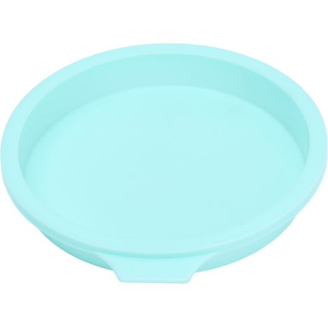 Moule à Gâteau en Silicone Réutilisable, Bleu et Rond pour Pâtisserie et Boulangerie (1/5)