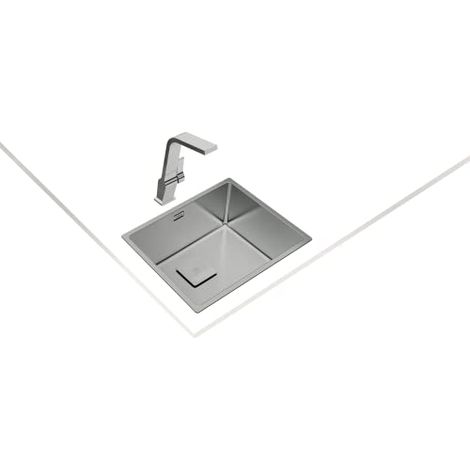 Lavello teka flexlinea rs15 50.40 acciaio inox 54x44 cm (1/4)