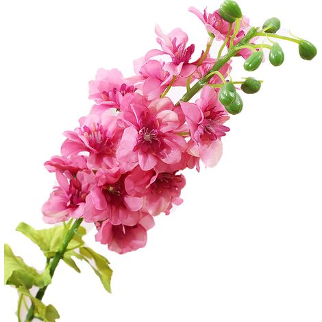 Bouquet De Fleurs Artificielles En Soie - Décoration Réaliste Pour Maison Et Mariage - 1 Pièce (1/3)