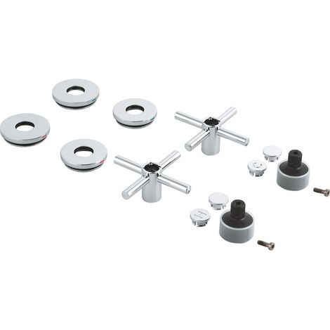 Kreuzgriff 48406 für Atrio 2 STK chrom (1/2)