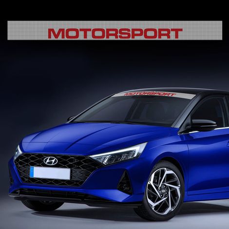 Fascia Parasole per Parabrezza Effetto FiltraVedo One Way Motorsport (1/3)