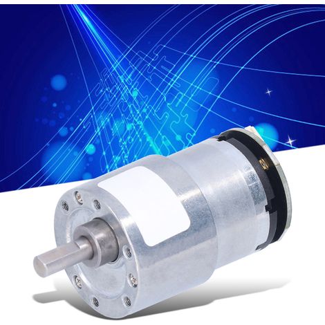 Moteur Réducteur Micro DC 12V avec Encodeur JGB37‑520, 333 RPM pour Applications de Précision (1/5)