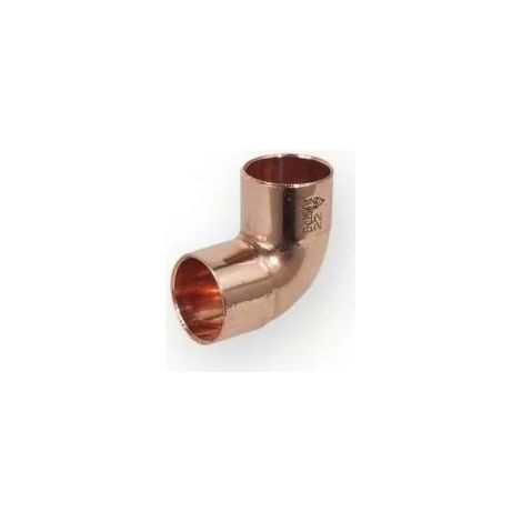 Viega 100452 Coude cuivre FF 90° petit rayon - 18mm