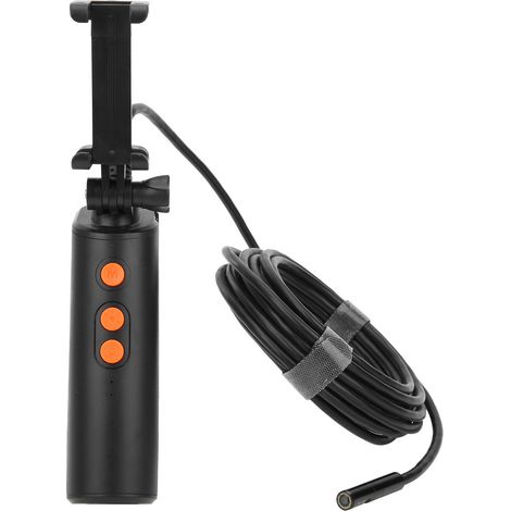 Caméra d'inspection des égouts F280 1080P avec endoscope WIFI 2MP 8 mm et double objectif étanche IP68 (10 m/32,8 pi) (1/5)