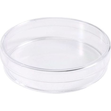 Boîte de Pétri Stériles avec Couvercles Plaque de Culture Bactérienne 55 x 15 mm Lot de 10 (1/4)