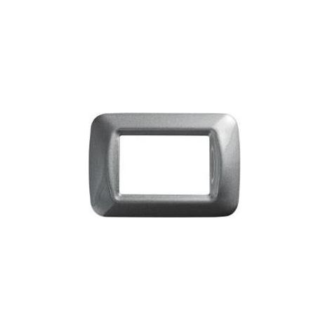 ABDECKPLATTE FÜR SCHALTER IN METALLISIERTEM TITAN „SYSTEM“ 4