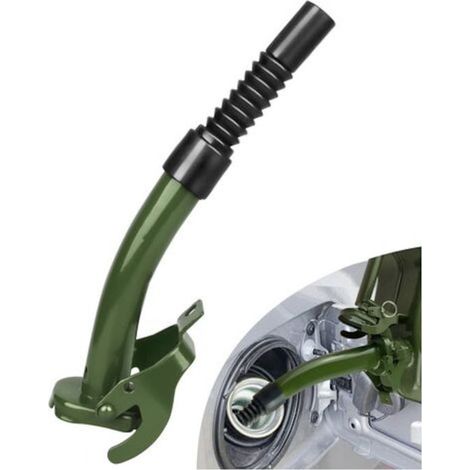 Ensemble de versement pour bidons d'essence, en métal, avec bec flexible, 5L-20L (1/5)