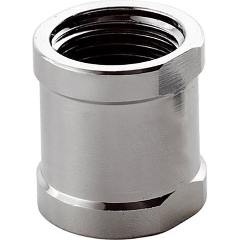 Manicotto f.f. ott.crom. Pollici: 1/2" (1/3)