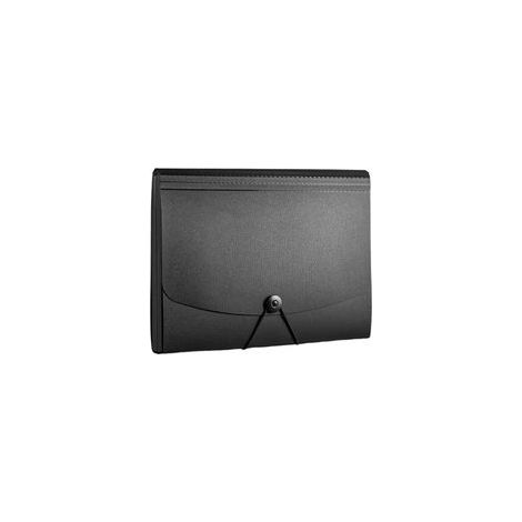 (1 unidad) Carpeta multifuncional para facturas tamaño A4, caja de archivo para oficina, caja de datos, con asa para colgar - Crezuo