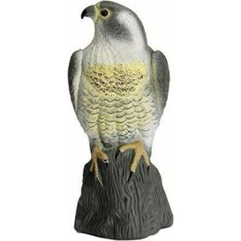 Large Realistic Falcon Garden Mile Decoy, Bird Repellent, Large Scale Realistic Bird of Prey Deterrent, Realistic Garden Statue, Cat and Bird Repellent, Decor (1/3)