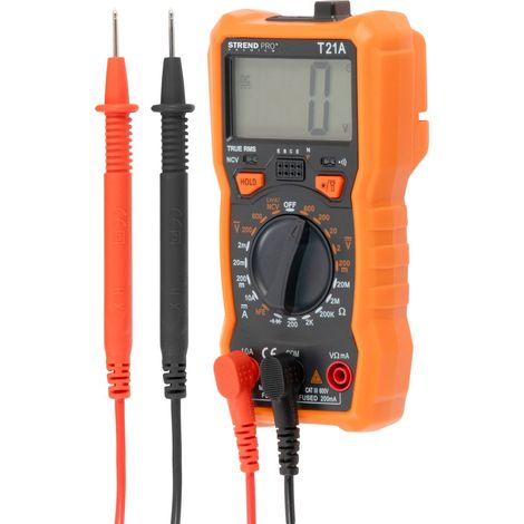 Multimeter Strend Pro Premium, digital, 1000A, 20A, 3xAAA (1/2)