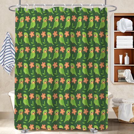 Rideau de douche en polyester 180x180 moderne bâche de douche pour loft industriel (1/5)