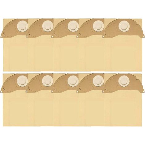 Sac à poussière en papier pour aspirateur Karcher WD2 MV2 WD2200 WD2250 A2004 A2054 A2000 SE2001 SE5100 SE6100, 6.904-322.0 (1/5)