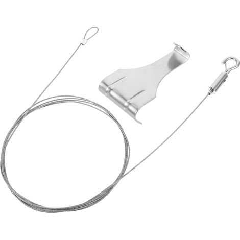 Fil de suspension pour cadre photo en acier inoxydable robuste (1/5)