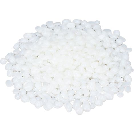 Perles de cire dépilatoire pour épilation à domicile, style salon de beauté, cire dure en perles pour les bras et les jambes (Perle blanche 500 g) (1/5)