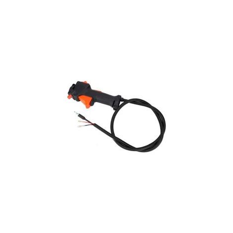 Accessoires de Tondeuse à Gazon Buse de Contrôle d'Accélérateur pour Modèles Portables Compatible avec Diverses Marques de Débroussailleuses et Coupe-Bordures- (1/5)