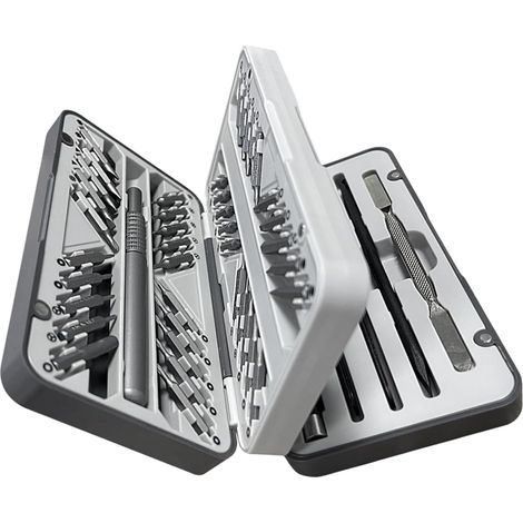 Lot de 66 tournevis multifonctions avec fonctionnalité et poignée ergonomique pour une utilisation efficace et confortable Outils de réparation multifonctions (1/5)