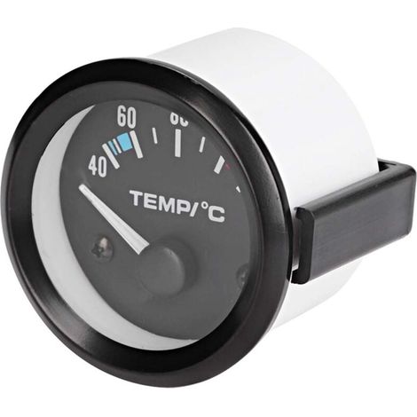 Medidor de temperatura del agua digital LED universal para coche y camión, de 2 pulgadas y 52 mm. (1/4)