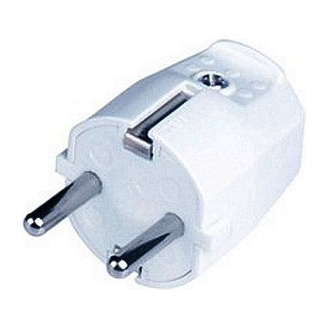 Spina Schuko 16A Bianca (Ecova Cod. 33021)