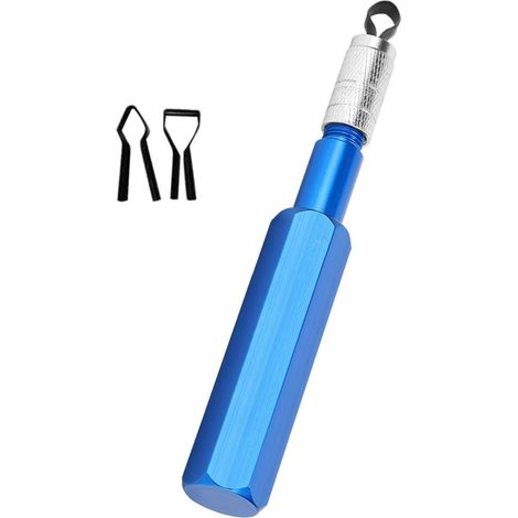 Couteau de finition de sol, outils de soudage de sol vinyle, couteau de finition pour plastique PVC, fournitures de construction industrielle avec trois lames