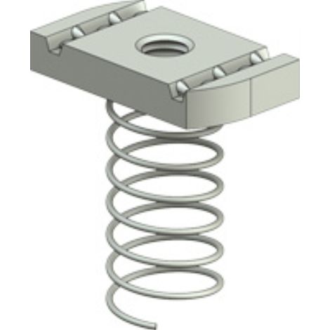 ecrous à ressorts - 41 rl - m8 - ez - boite de 100 - cablofil 801911