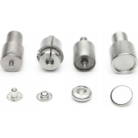 15-mm-Druckknopfspitzen Nr. 831 Druckknopfwerkzeug (1/2)