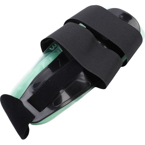 Attelle de cheville Air Gel, légère, confortable, ergonomique, réglable, avec poche de gel et compresse froide, attelle de cheville en forme d'étrier (1/5)