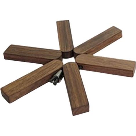 Napperons de Table en bois de coussin résistant à la chaleur de ménage pour des cadeaux d'anniversaire d'accessoires de B (1/4)