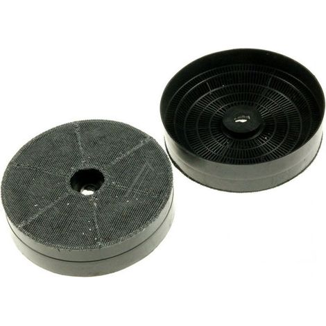 Ersatzteil - SOS Accessoire Lot de 2 filtres charbon pour Hotte INDESIT C00298188, 482000023400 - - INDESIT, ARISTON HOTPOINT