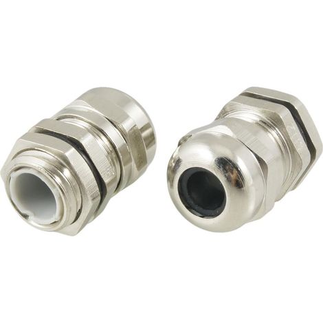 2pcs presse-étoupe M12 3.0-6.5mm en acier inoxydable connecteur étanche (1/2)