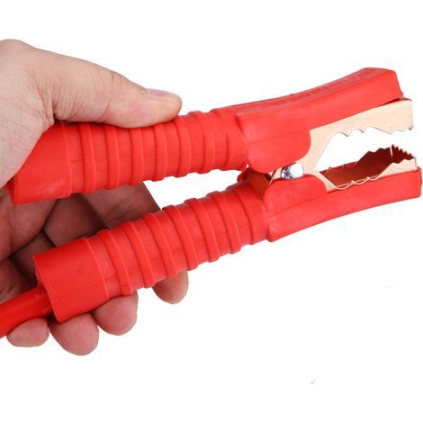 Câble de démarrage 12V 4m 2000A pour batterie voiture - Paire de câbles auxiliaires d'urgence (1/5)