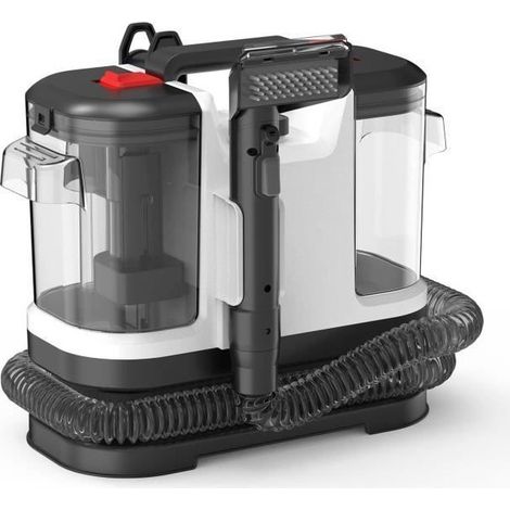Nettoyeur pour tissus JOCCA 500 W 12 000 Pa Double réservoir 1800 ml Compact Noir/Blanc (1/5)