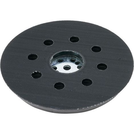 Plateau De Ponçage - Triangulaire 127 Mm 8 Trous 3 Oeillets - Pour Ponceuse Électrique - 1 Pièce (1/5)